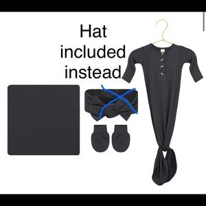 Lou Lou & Company Newborn Bundle & Gown Set